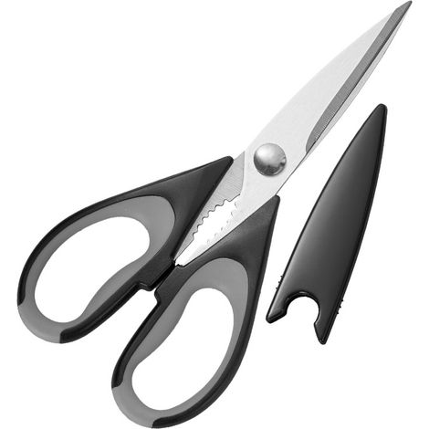 Küchenschere Aus Edelstahl – Schwarz –