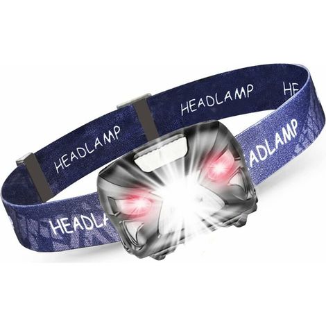 Leistungsstarke Led-stirnlampe Mit 6 Leuchtmodi, Usb-aufladbar, Mit Bewegungssensor, Wasserdicht (ipx4) – Ideal Zum Angeln, Campen, Lesen, Wandern Und Radfahren.