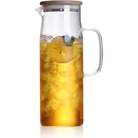 Verstärkter Wasserkrug Mit Edelstahlgriff Und -deckel, 1,5 Liter (50 Oz)