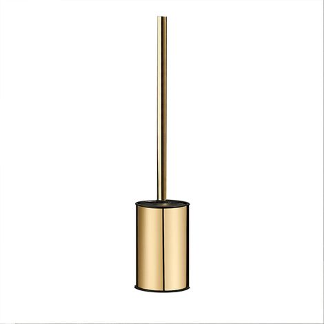 Tinor – Wand-wc-bürste Aus Edelstahl 304 – 360°-dichtbürstenkopf Für Effektive Reinigung – Kugelaufbewahrungsbehälter – Goldfarbenes Design