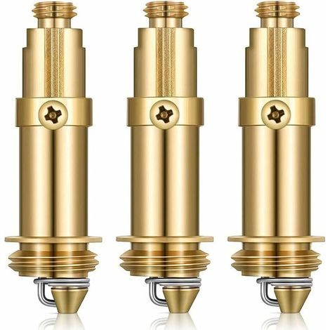 3 Stück Pop-up-waschbecken-federbolzen Aus Messing, Federstopper Aus Messing Für Die Meisten Badewannen-waschbecken-abflüsse, Interner Federstopperbolzen