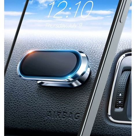 Magnetische Autohalterung Für Handys, [8 Verbesserte N52-magnete], 360° Drehbar, Universelle Magnetische Autohalterung Für Iphone 13 Und Samsung S22 (silber), Einteilig