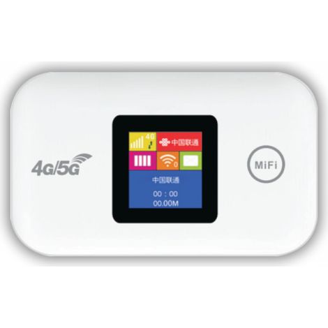 Kuwfi 4g Lte Mobiler Wlan-hotspot Entsperrt Geräte, Tragbarer Wlan-router Mit Sim-kartensteckplatz, Geeignet Für Mobiles Reisen