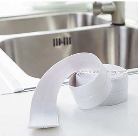 Klebedichtungsrolle Für Küche Und Bad, Weiß – 3,8 Cm