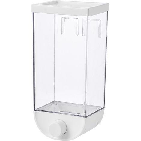 Wandmontierter Müslibehälter, Luftdichter, Lebensmittelechter, Transparenter Kunststoff-küchenbehälter, Aufsteckbare Aufbewahrungsbox (1500)