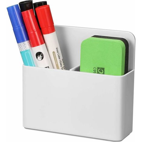 Magnetischer Whiteboard-markerhalter – Aufbewahrungsbox 12,7 X 12,7 X 5,1 Cm – Haftet An Metalloberflächen – Platzsparend