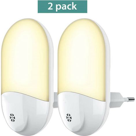2-teiliges Led-nachtlicht Für Kinder Mit Dämmerungssensor