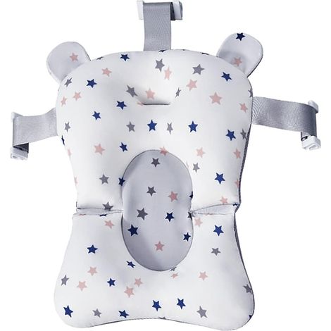 Rutschfeste Babybadematte, Badewannenstützkissen Für Neugeborene, Weicher, Schwimmender Badewannensitz.