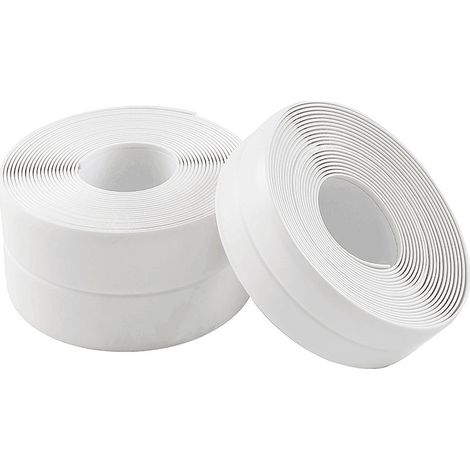 Stück Wasserfestes Und Schimmelresistentes Klebeband Für Küche Und Bad, Küchennahtdichtungsband, Wasserfester Ecklinienaufkleber (weiß, 3,2 M × 2,2 Cm)