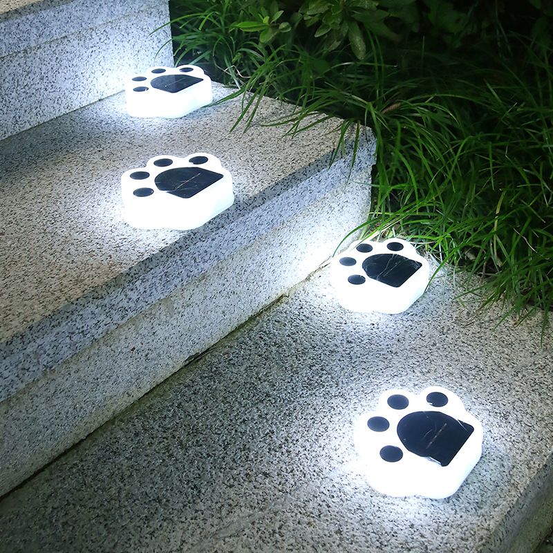 Solarbetriebene Led-wegeleuchte, Solar-gartenleuchte Für Rasen, Terrasse, Einfahrt, Gehweg, Patio, Weiß