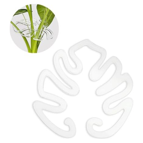 Set Mit 10 Pflanzenstängelstützen, Kunststoffstützen Für Monstera Deliciosa, Stützen Für Kletterpflanzen Im Innenbereich, Gehäkelte Anzuchthilfen