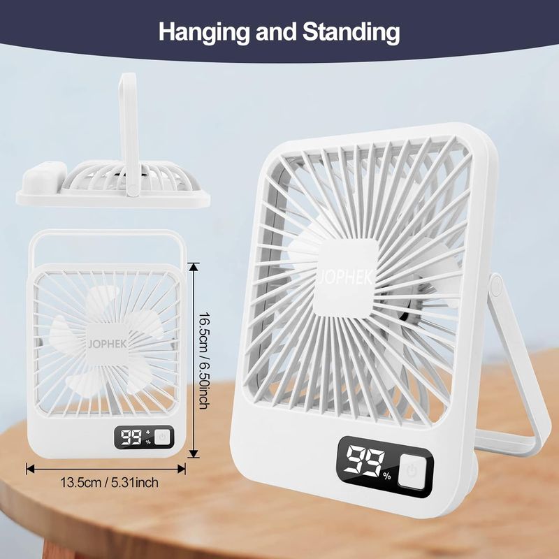 Leiser Tischventilator, Usb-tischventilator, Mini-ventilator, Verstellbarer Winkel, Kleiner Tischventilator