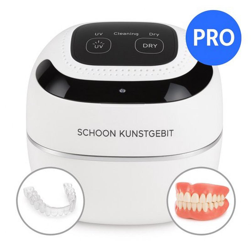 Professionelles Ultraschallreinigungsgerät – Reinigung Von Zahnprothesen Und Schmuck – Für Aligner, Invisalign, Kieferorthopädische Apparaturen Und Anderen Schmuck – Tiefenreinigung Bei 45.000 Hz