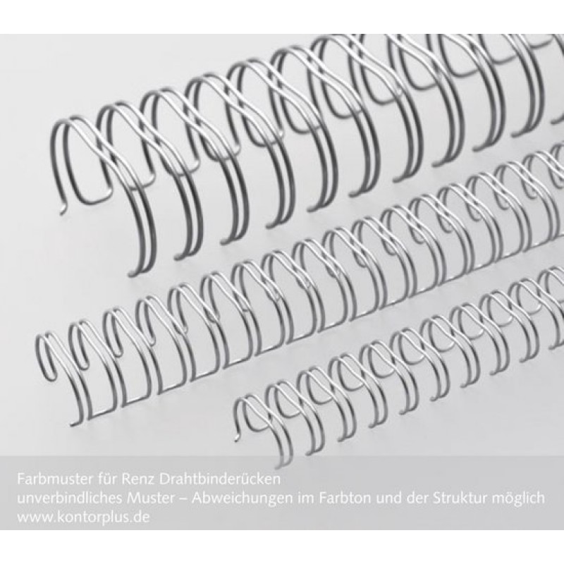 2:1 Drahtkämme (23 Ringe) 11 Mm, 100 Stück