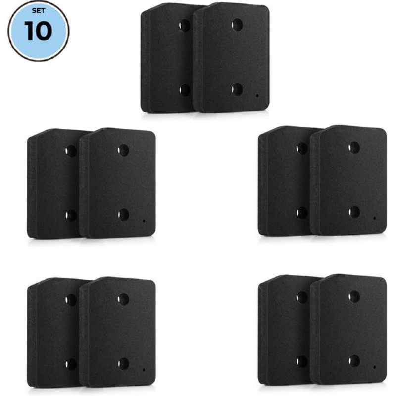 Set Mit 10 Filtern, Kompatibel Mit Miele Wäschetrockner 9164761 – 210 X 155 X 30 Mm – Schaumstofffilter