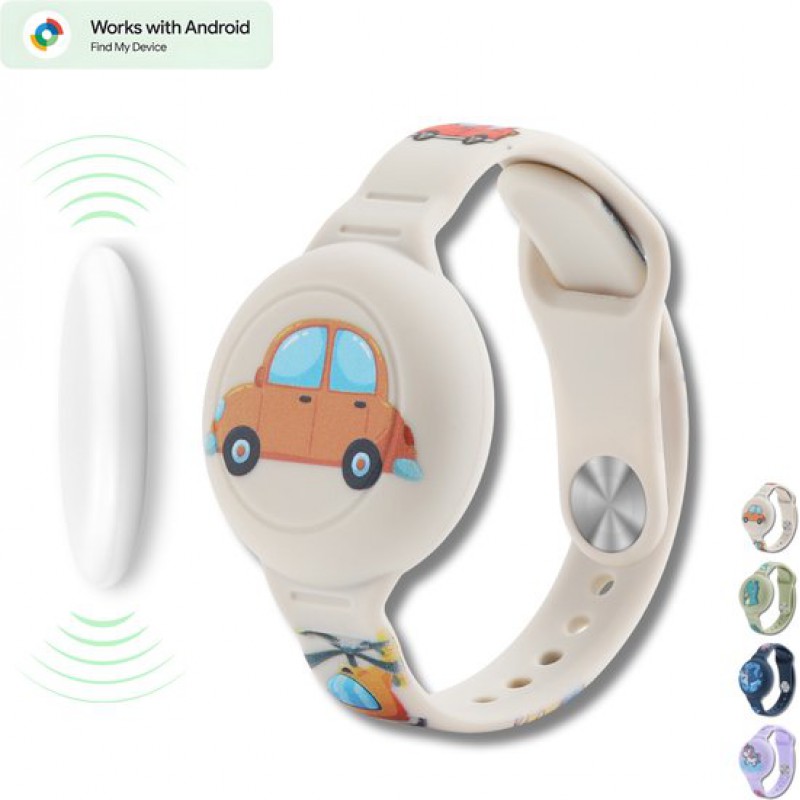 Kinderortungsgerät Für Android – Kompatibel Mit „mein Iphone Suchen“ – Armband Mit Integriertem Tracker Für Android – Bluetooth-tracker – Unbegrenzte Standortverfolgung – Kompatibel Mit Google „mein I