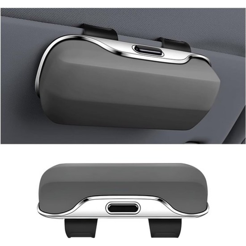 Brillenetui Fürs Auto – Brillenetui – Sonnenbrillenetui – Brillenclip Fürs Auto – Sonnenbrillenhalter Für Die Sonnenblende – Schutzhaken Für Brillen