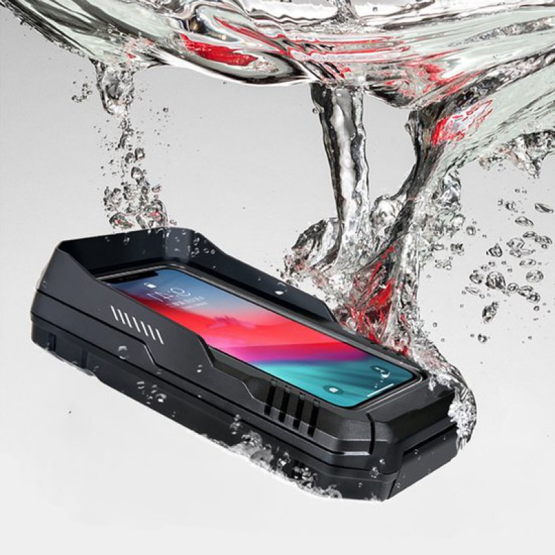 Hochwertige, Wasserdichte Fahrradhalterung 2 Mit Aufbewahrungsfach – Kompatibel Mit Smartphones (5–7 Zoll) Und Kabelloser Powerbank (nicht Im Lieferumfang Enthalten) – Geschenkidee Zu Weihnachten