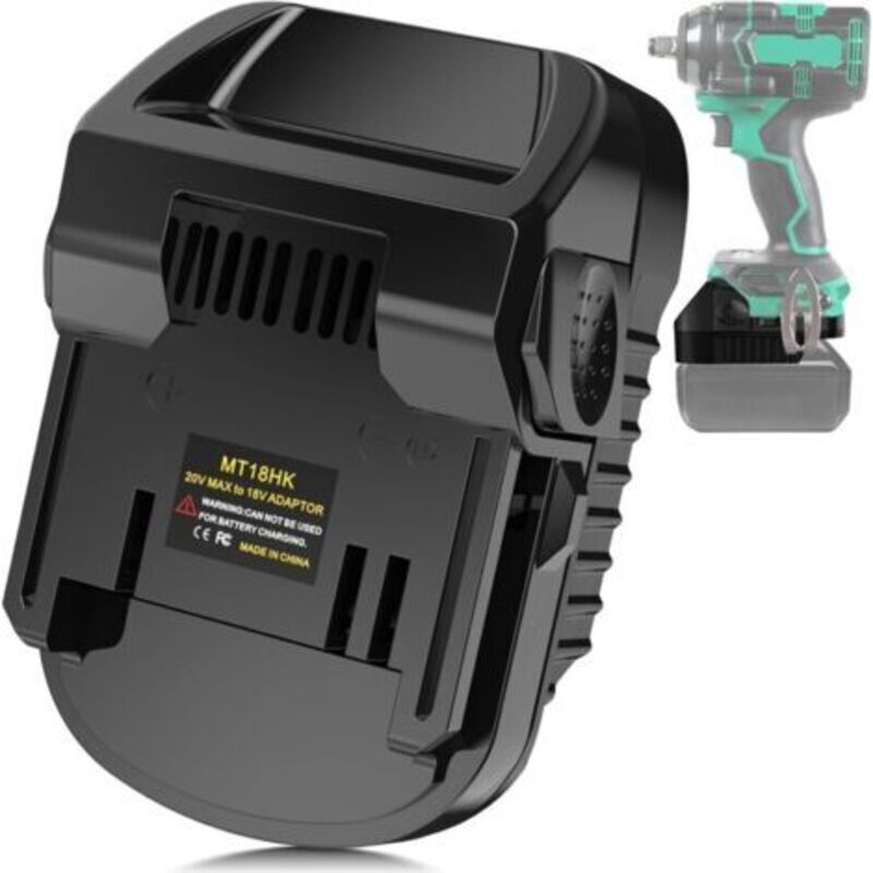 18-v-akku-konverter Für Hitachi-schlittenwerkzeuge – Adapter Kompatibel Mit Dewalt- Und Milwaukee-akkus – Fcc-, Rohs- Und Ce-konform