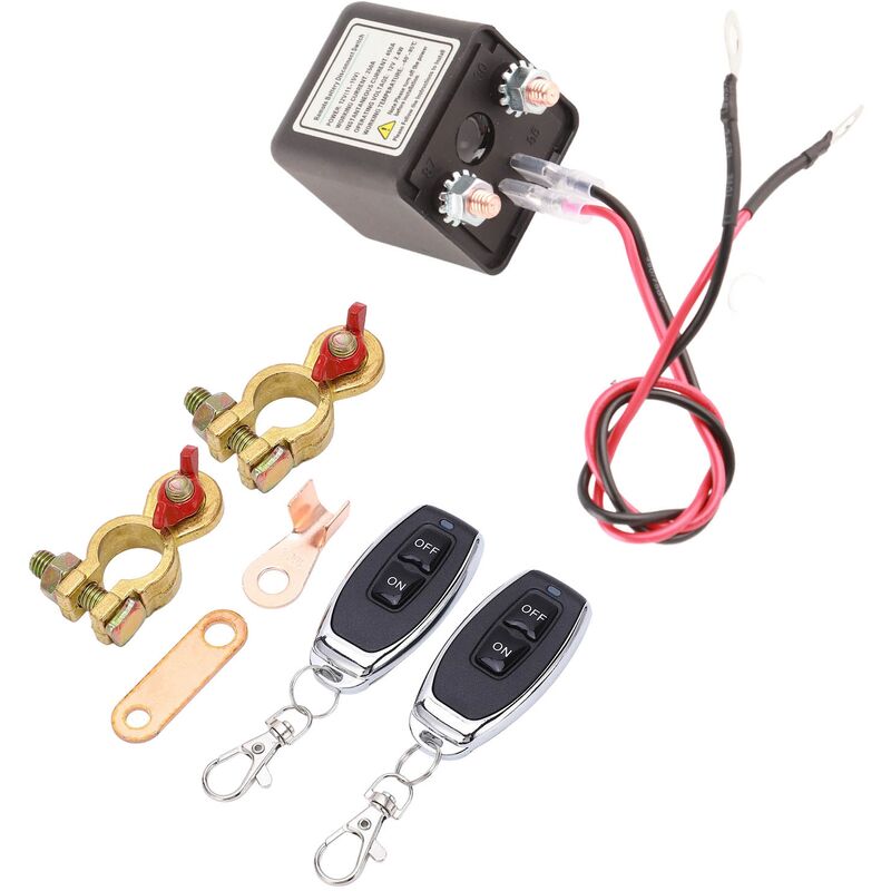 Dc12v Fernabschaltschalter Für Die Batterie, Diebstahlsicherung Für Fahrzeuge Verhindert Batterieentladung, Für Wohnmobile, Atvs, Autos Und Boote, Steuerreichweite (250a)