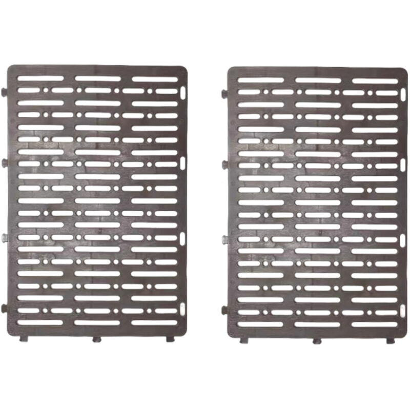 Baumstammschutz, 2er-set (20 X 30 Cm), Dehnbare Baumabdeckung, Stammschutz, Baumschutz (braun)