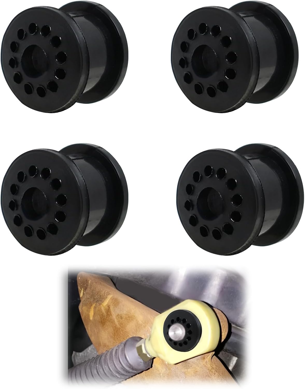 4-teiliges Schaltgestänge Für Fiesta Focus 4s6p7412aa 4s6p-7412-aa Tragbares Kabel Kompatibel Mit Fiesta Focus (schwarz)