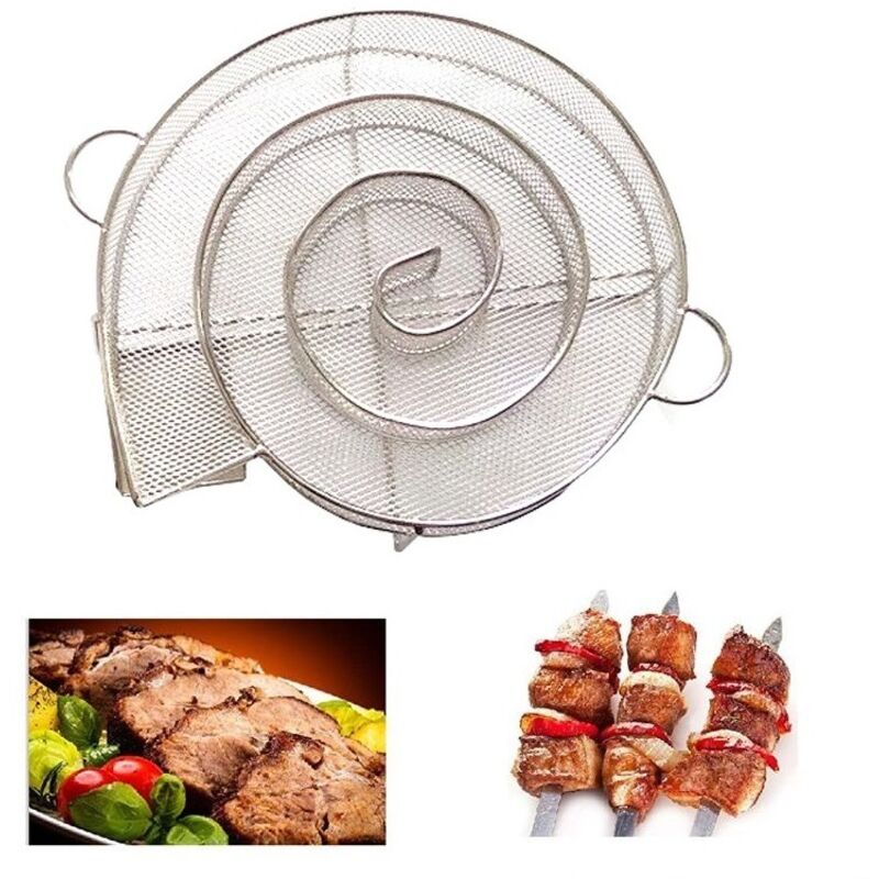 Kaltrauchgenerator Für Räucheröfen, Fleisch- Und Fischräucherung, Grill, Barbecue, 19,5 X 18,2 X 4,5 Cm