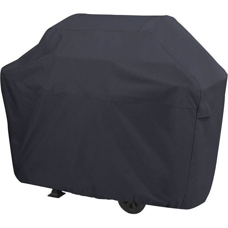 Xl-grillabdeckung 190 X 71 X 117 Cm Aus Wasserdichtem Polyestergewebe – Wetterschutz – Elastischer Kordelzug Und Belüftung