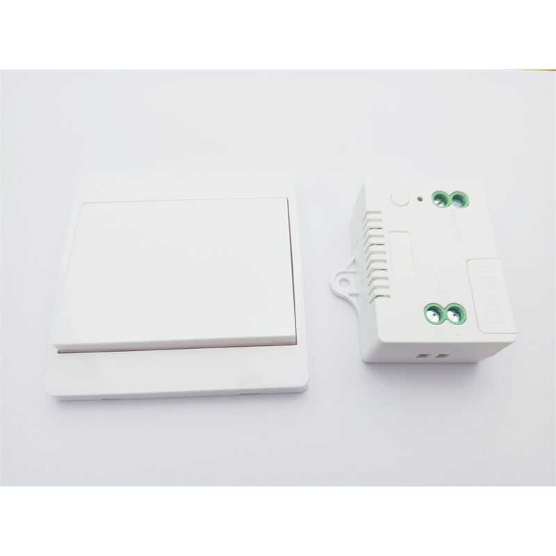 (1 Zu 1) Selbstversorgender Funkschalter, Batterielos, Drahtlose Fernbedienung Für Lampen Und Elektrogeräte, Wasserdicht Und Sicher, Kann Direkt Im Badezimmer Usw. Installiert Werden.