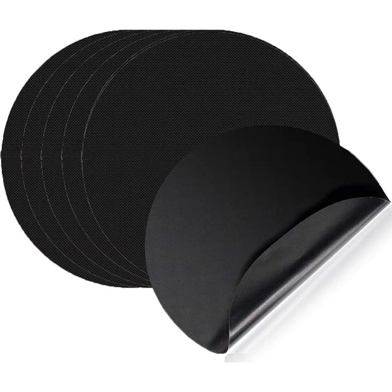 10 Stück Antihaft-backmatten Für Pfannen Und Backbleche, Küchen-antihaftmatten Aus Teflon, Langlebig, Wiederverwendbar, Hitzebeständig, 24 Cm Durchmesser, Kochutensilien Für Hohe Temperaturen