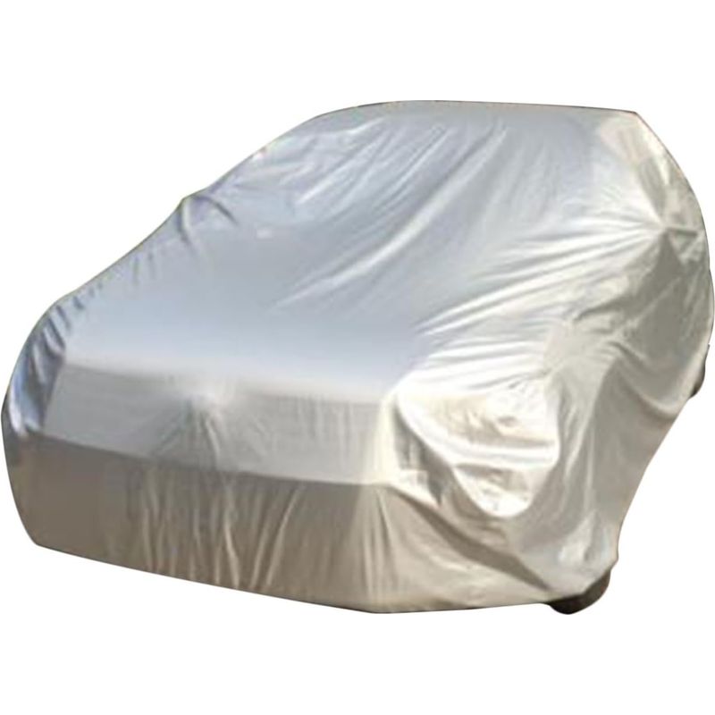 Autoabdeckung 560 X 175 X 120 Cm, Silberfarben, Für Den Außenbereich, Schützend, Staub-, Schnee-, Sonnen- Und Kältebeständig, Xxl-autoabdeckung