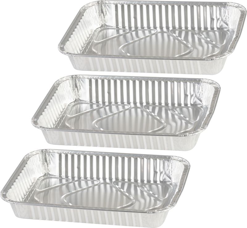 Schale Magichome, 31,5x21,3x4,4 Cm, Grill-, 3 Stk., Aluminium