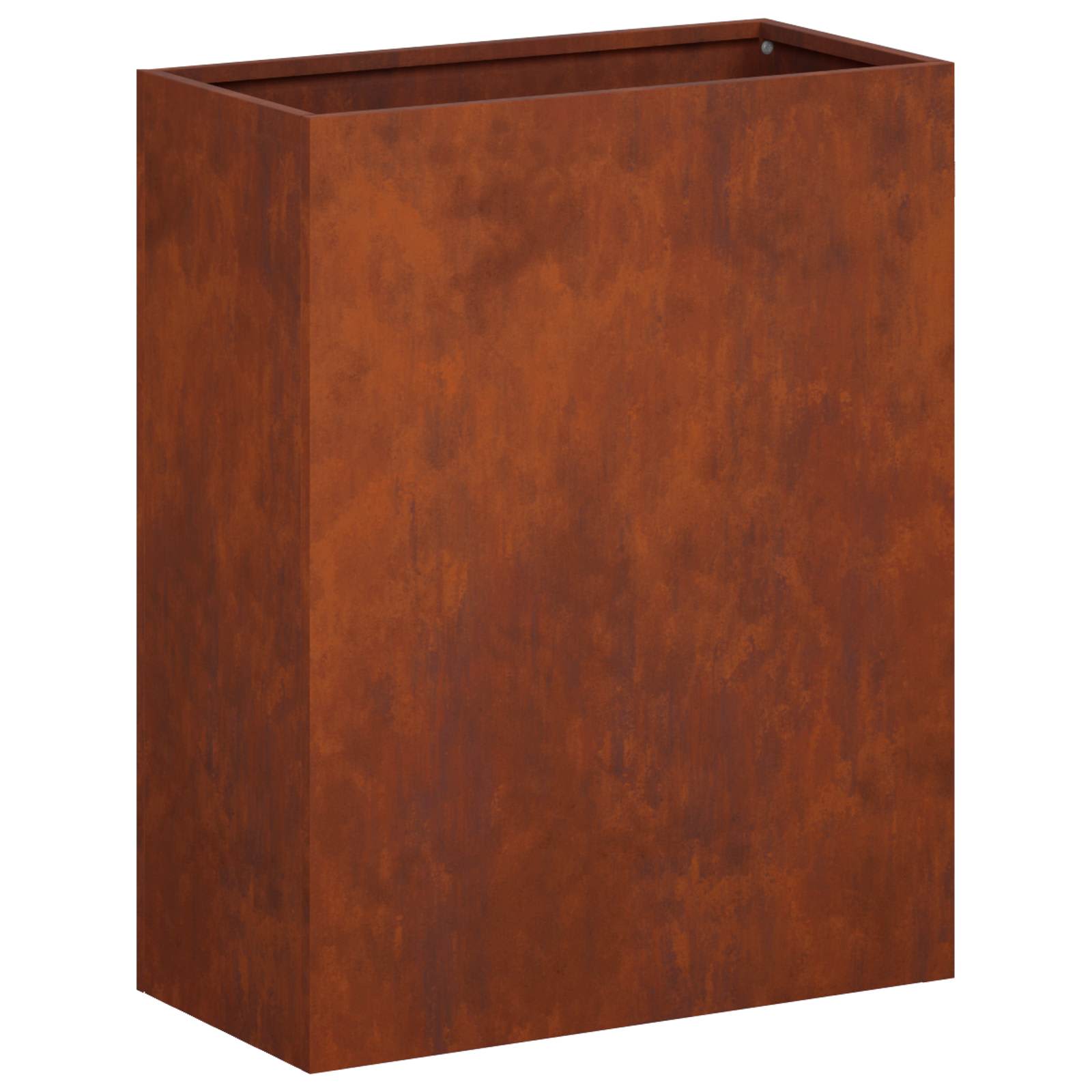 Maison Exclusive - Garten-pflanzgefäß Rostoptik 40 X 20 X 50 Cm W
