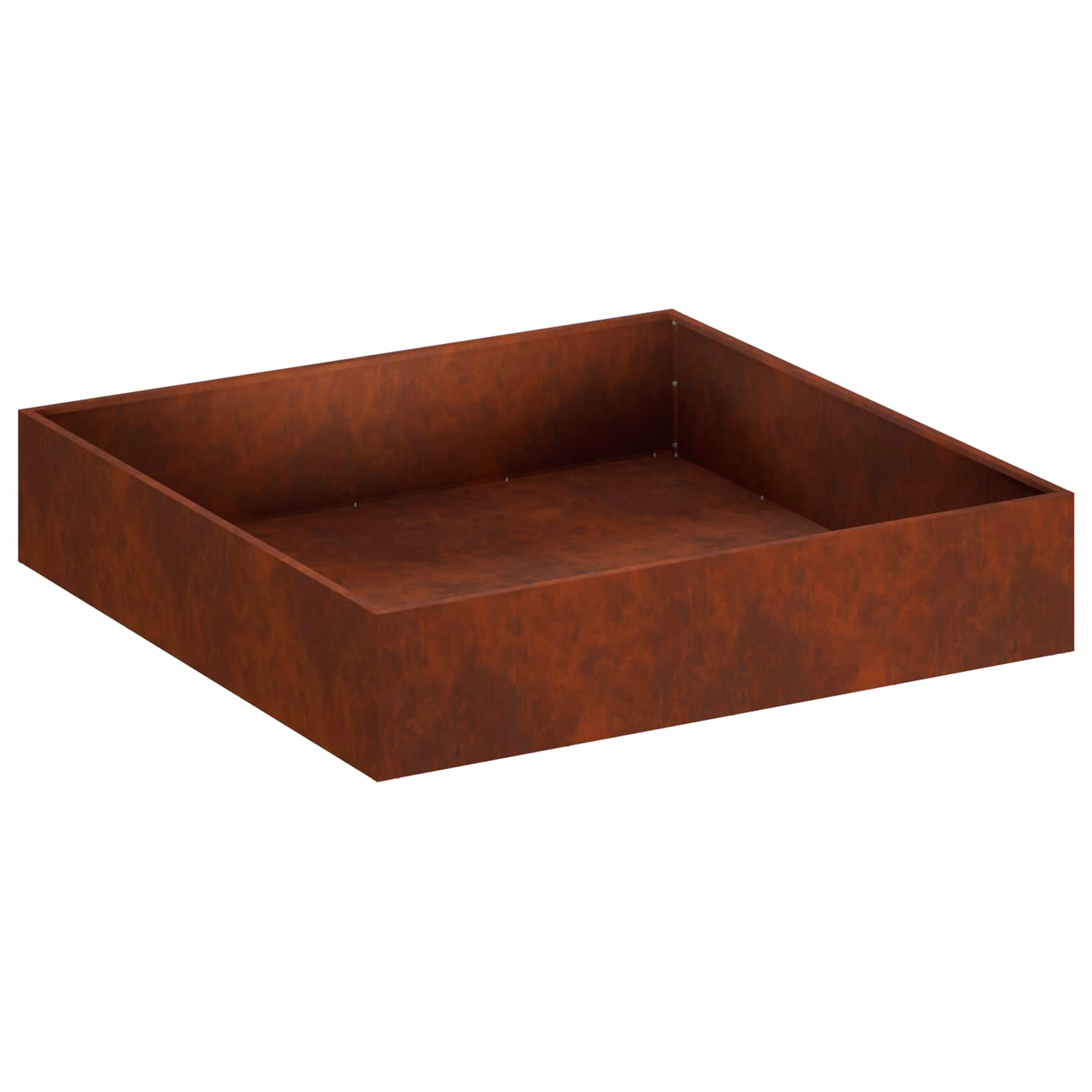 Maison Exclusive - Garten-pflanzgefäß Rostoptik 80 X 80 X 20 Cm W