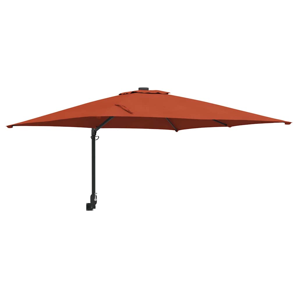 Maison Exclusive - Garten-sonnenschirm Terrakotta 248,5 X 247,5 X