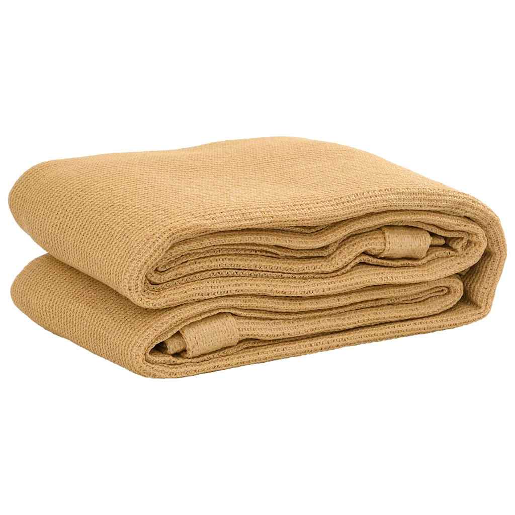Maison Exclusive - Zeltteppich Sandfarbe 300x500 Cm Hdpe