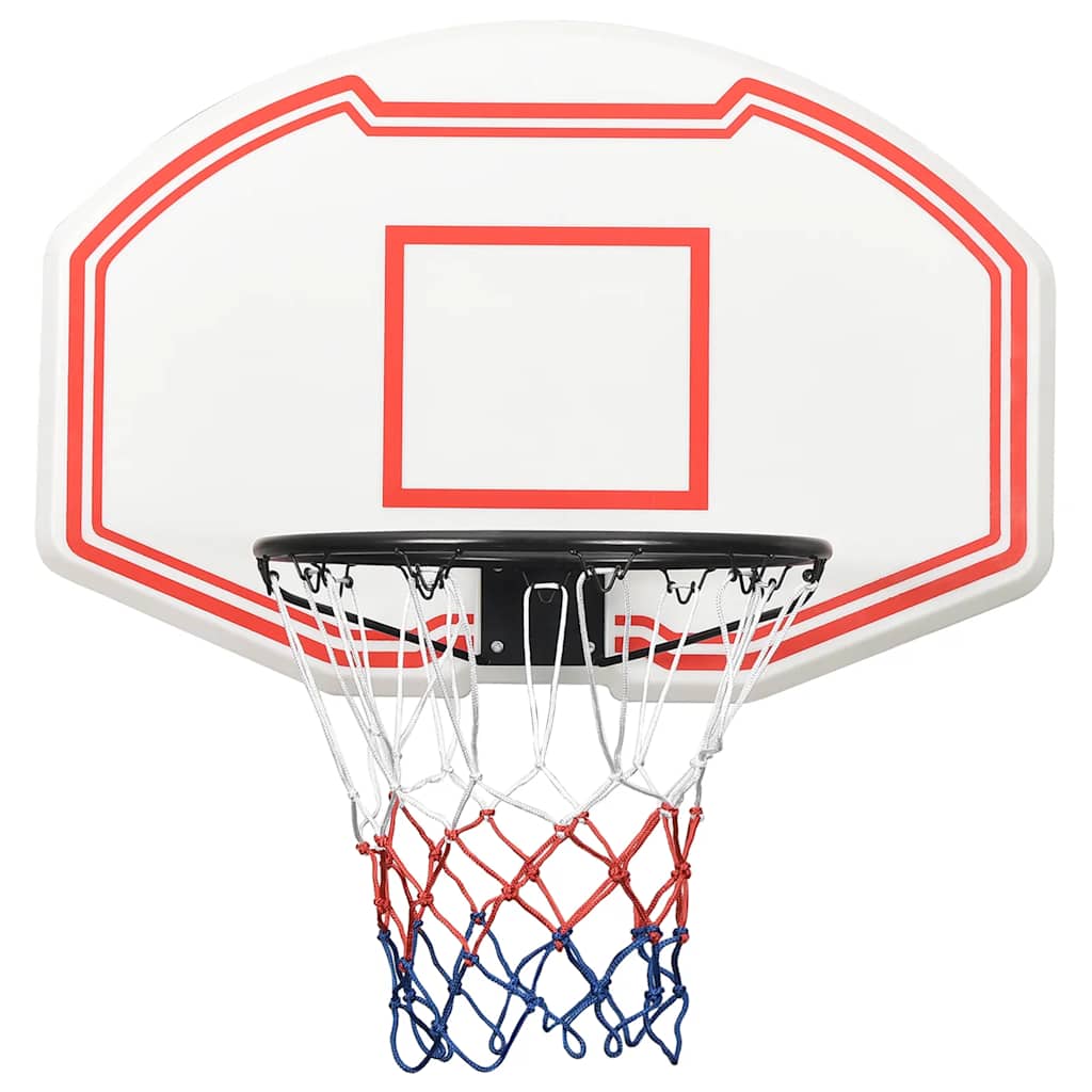 Maison Exclusive - Basketballkorb Weiß 90x60x2 Cm Polyethylen