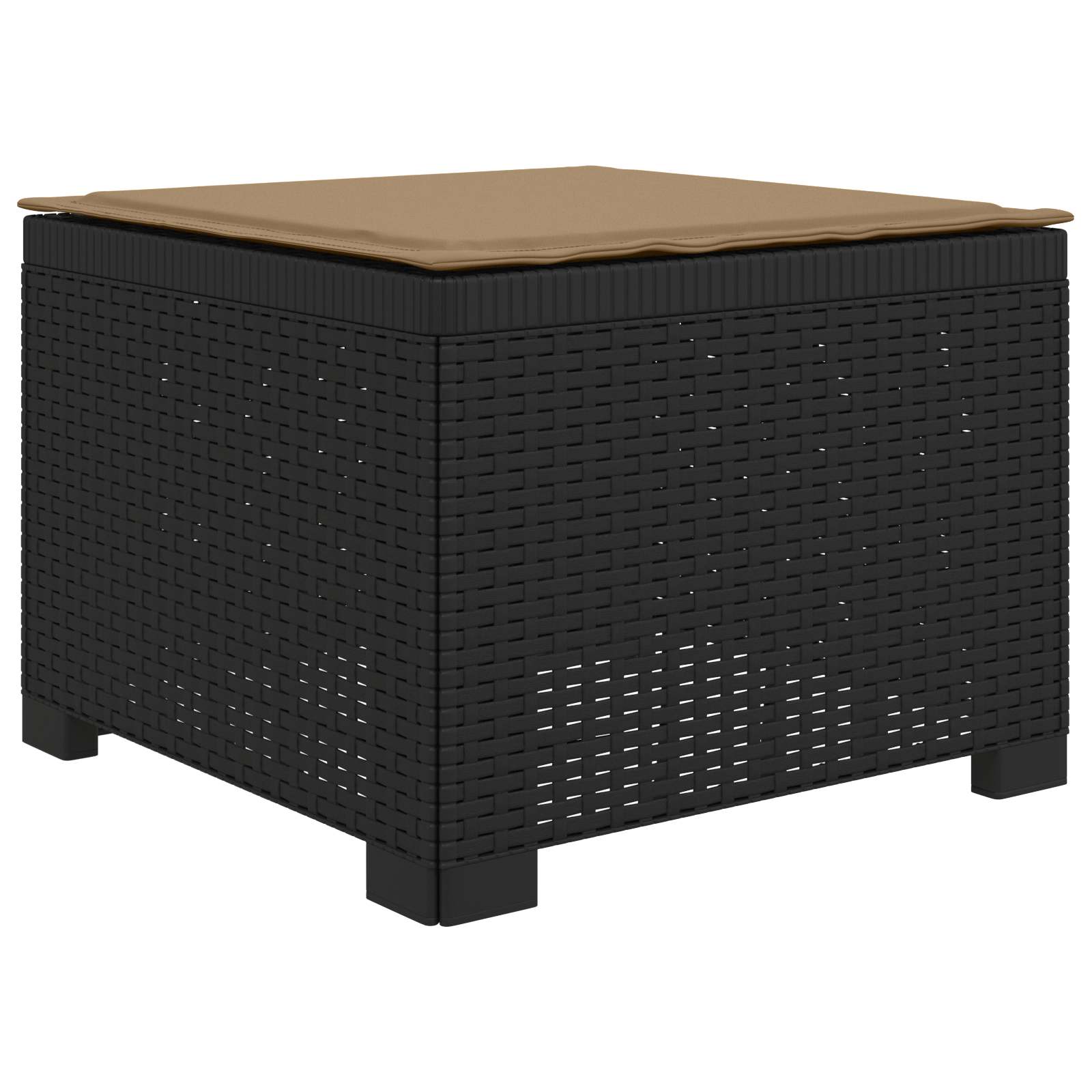 Maison Exclusive - 1-sitzer Garten-sofa Mit Kissen Rattan-look Pp