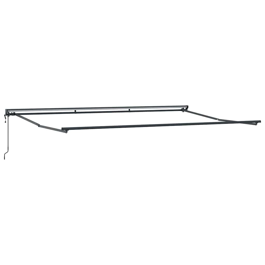 Maison Exclusive - Markisenrahmen Verstellbar Anthrazit 5 X 3 M S