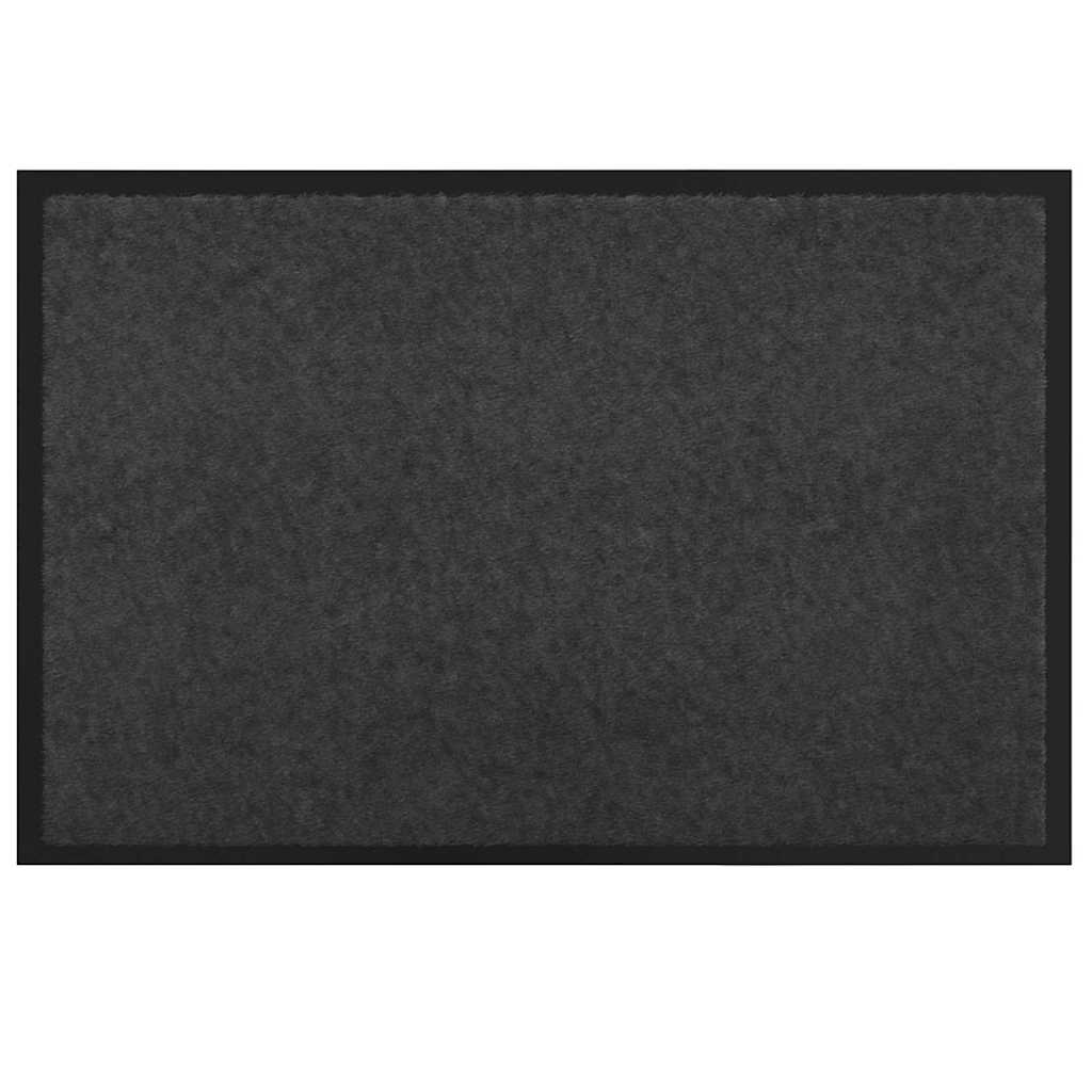 Maison Exclusive - Fußmatte Anthrazit 60 X 40 X 1,2 Cm Teddystoff