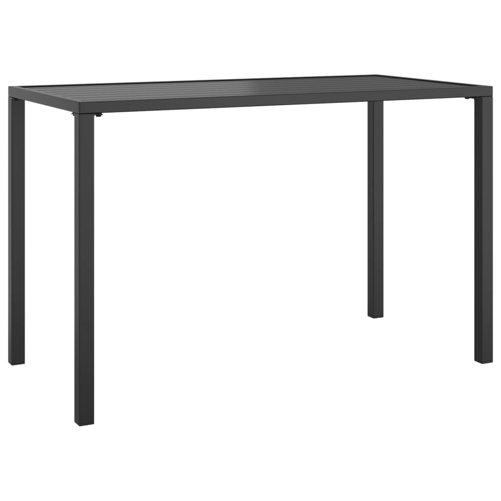 Maison Exclusive - Garten-esstisch Anthrazit 110x54x70 Cm Stahl