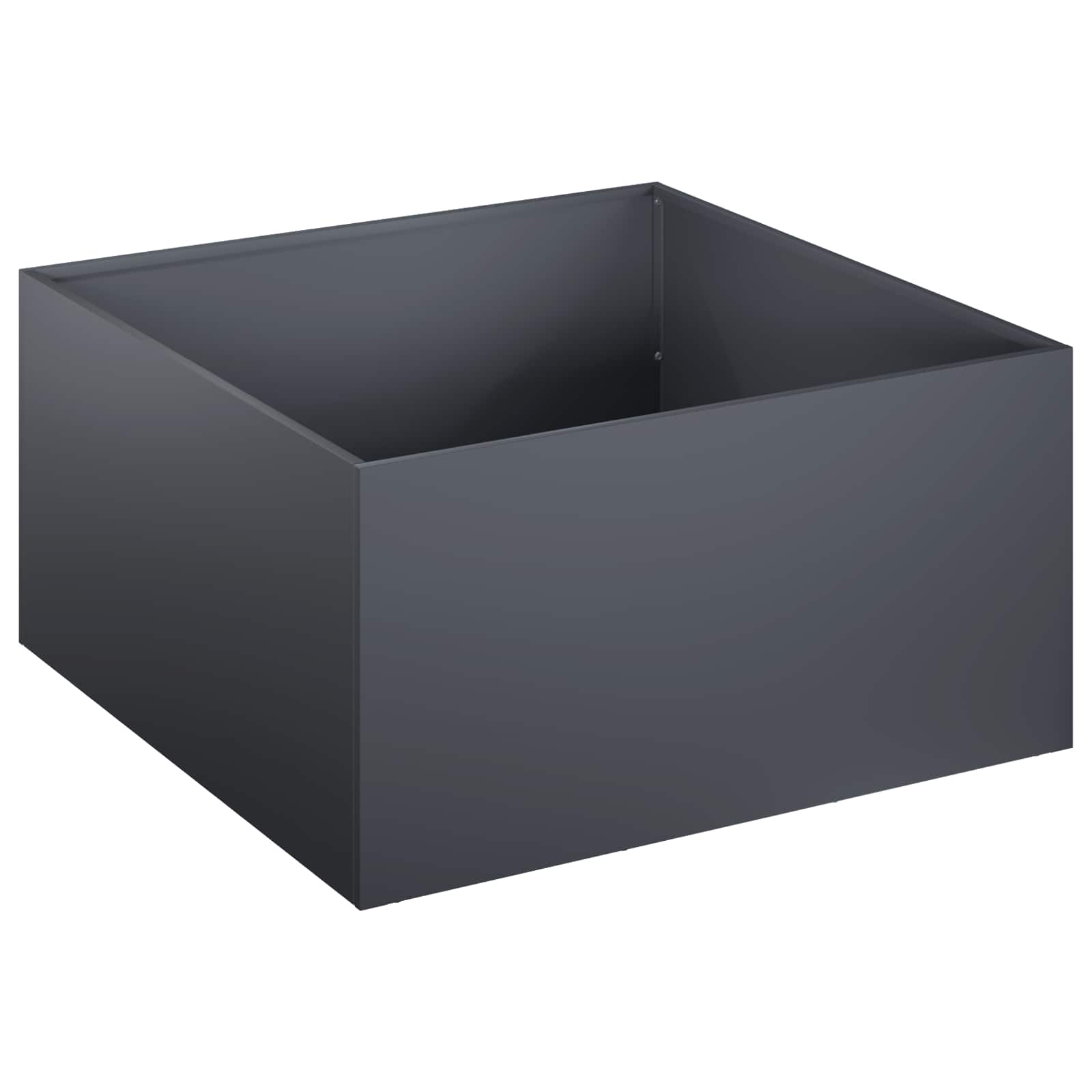 Maison Exclusive - Garten-pflanzgefäß Anthrazit 60 X 60 X 30 Cm