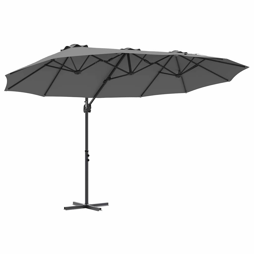 Maison Exclusive - Sonnenschirm Anthrazit 372 X 198 X 243 Cm