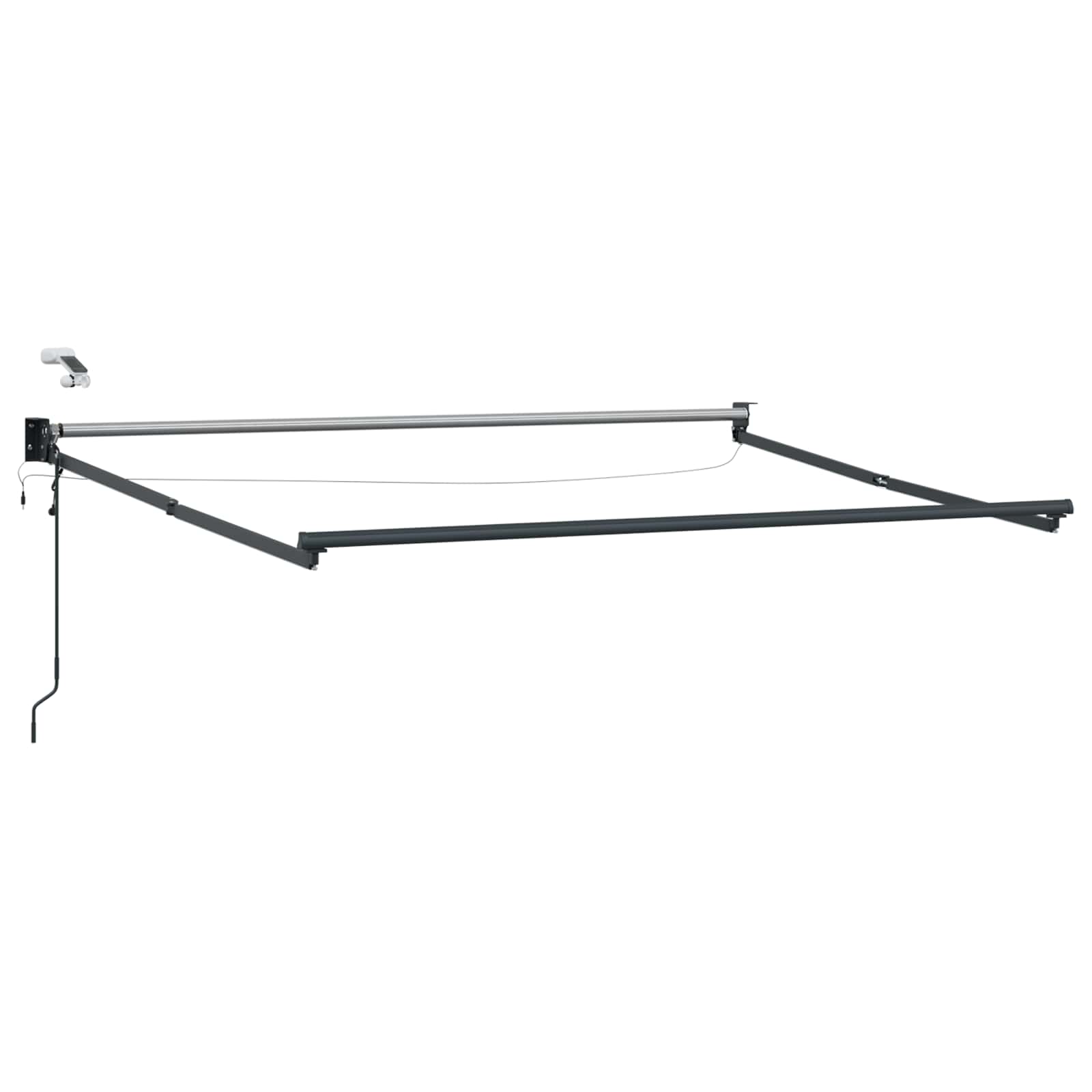 Maison Exclusive - Elektrisches Markisenrahmen Anthrazit 3 X 2 M