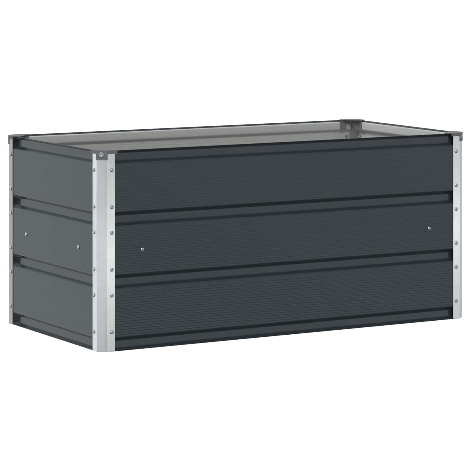 Maison Exclusive - Pflanzkübel Anthrazit 100 X 50 X 45 Cm Verzink