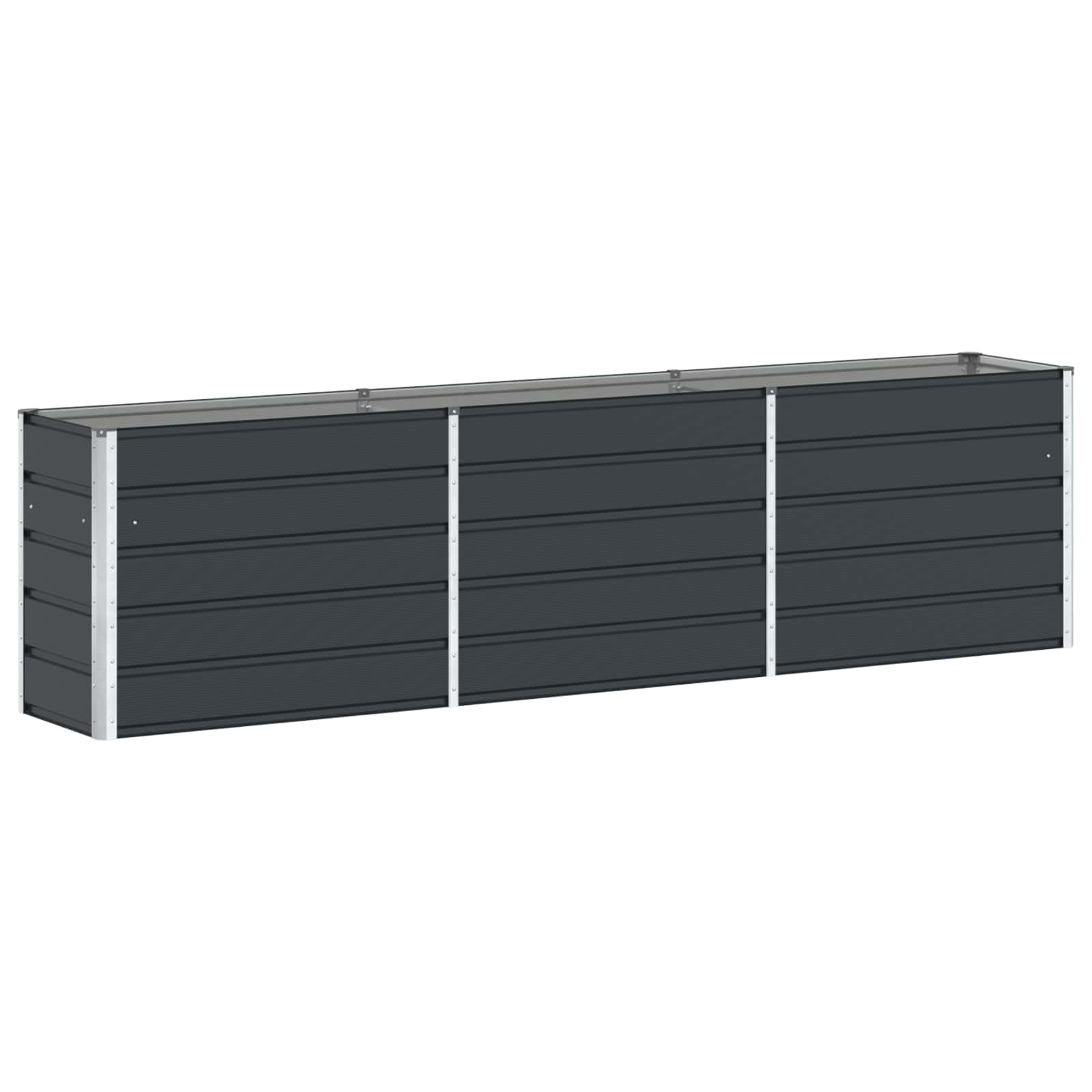 Maison Exclusive - Pflanzkübel Anthrazit 290 X 50 X 75 Cm Verzink