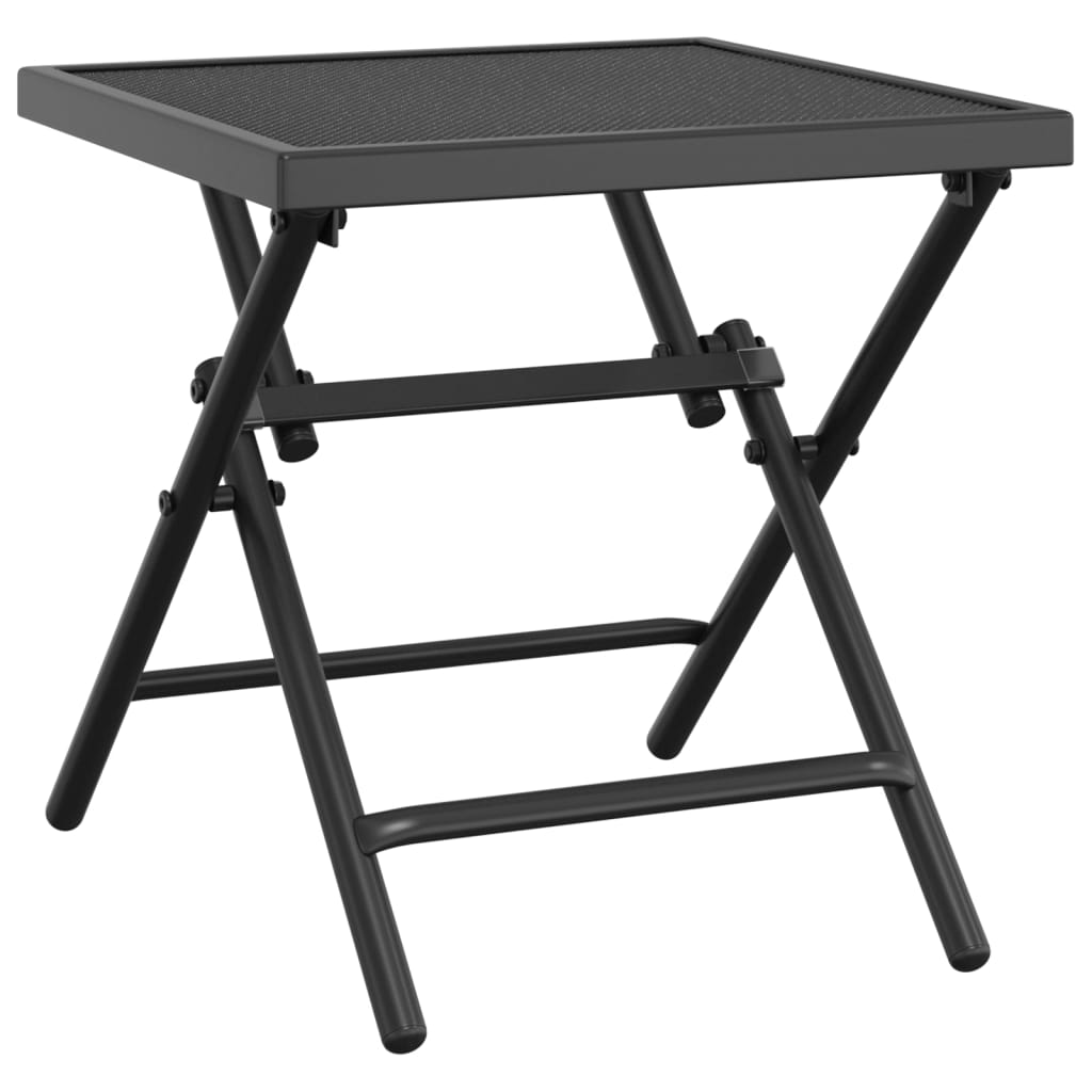 Maison Exclusive - Gartentisch Klappbar Anthrazit 38x38x38 Cm Sta