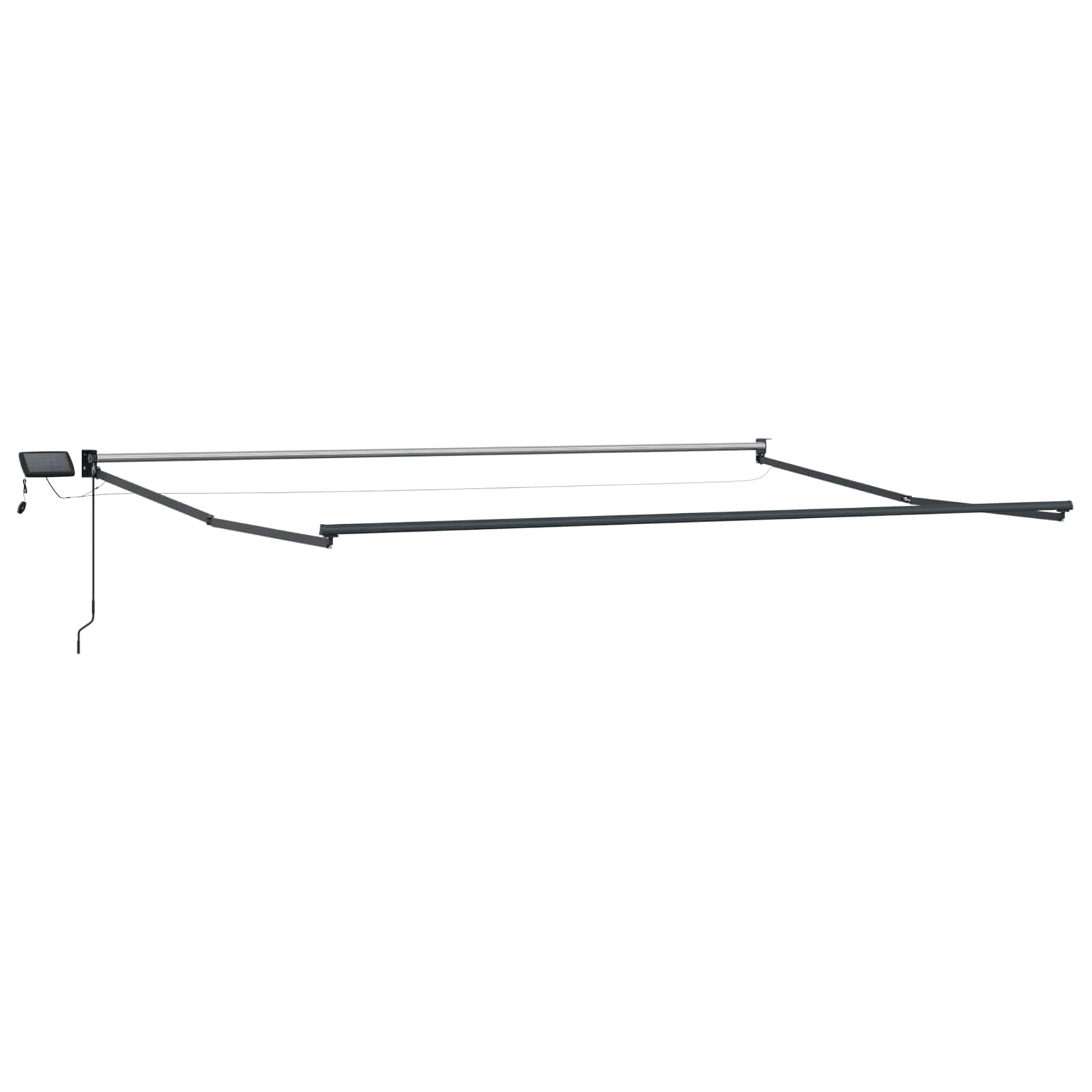 Maison Exclusive - Elektrisches Markisenrahmen Anthrazit 5 X 3 M