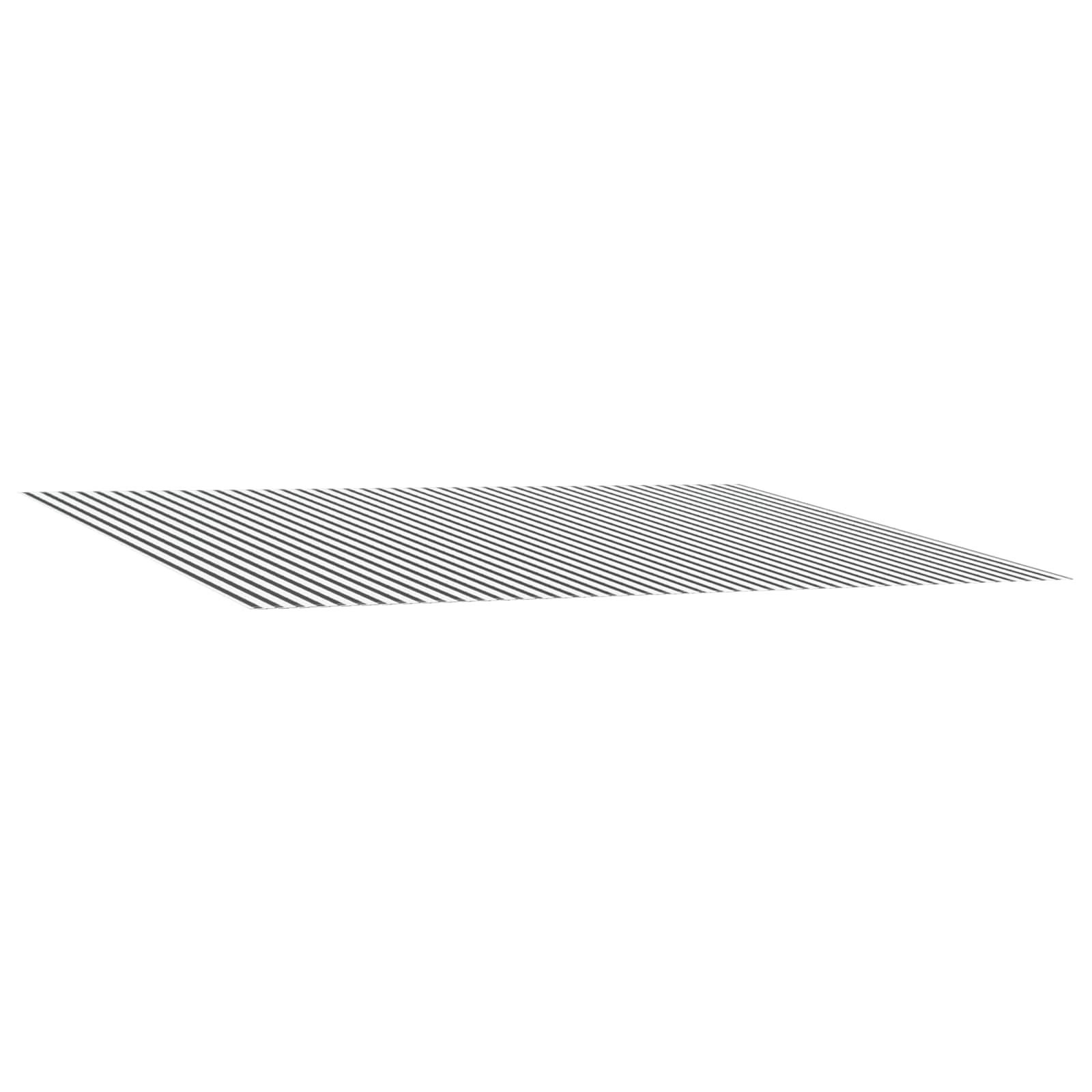 Maison Exclusive - Markisenersatzstoff Anthrazit Und Weiß 400 X 3