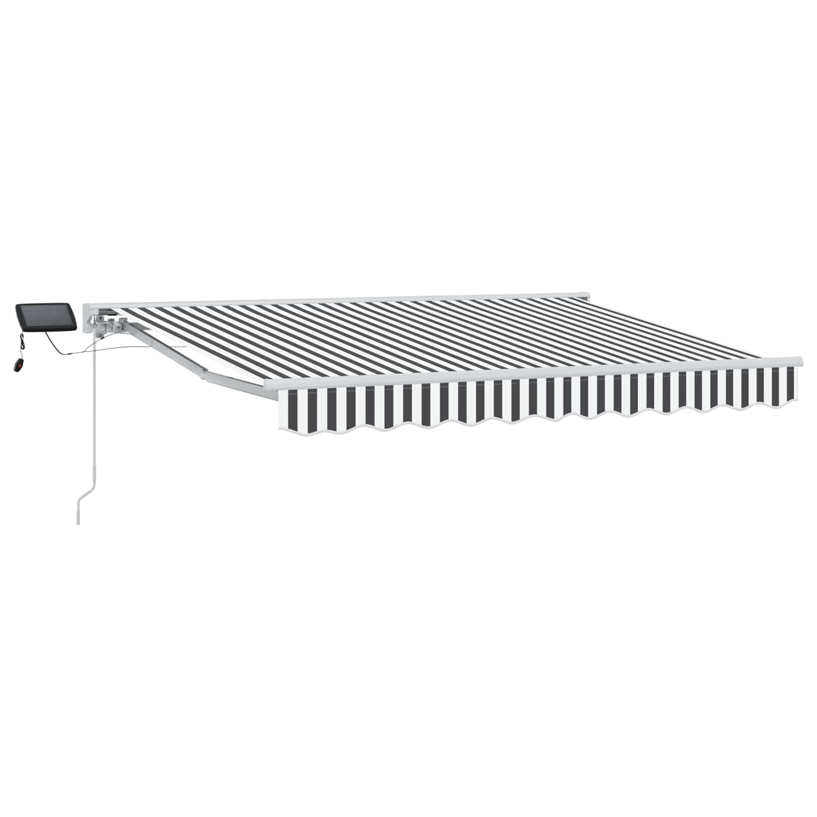 Maison Exclusive - Manueller Markisenrahmen Mit Leds 3,5 X 2,5 M